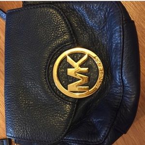 Authentic Navy Blue Michael Kors Crossbody